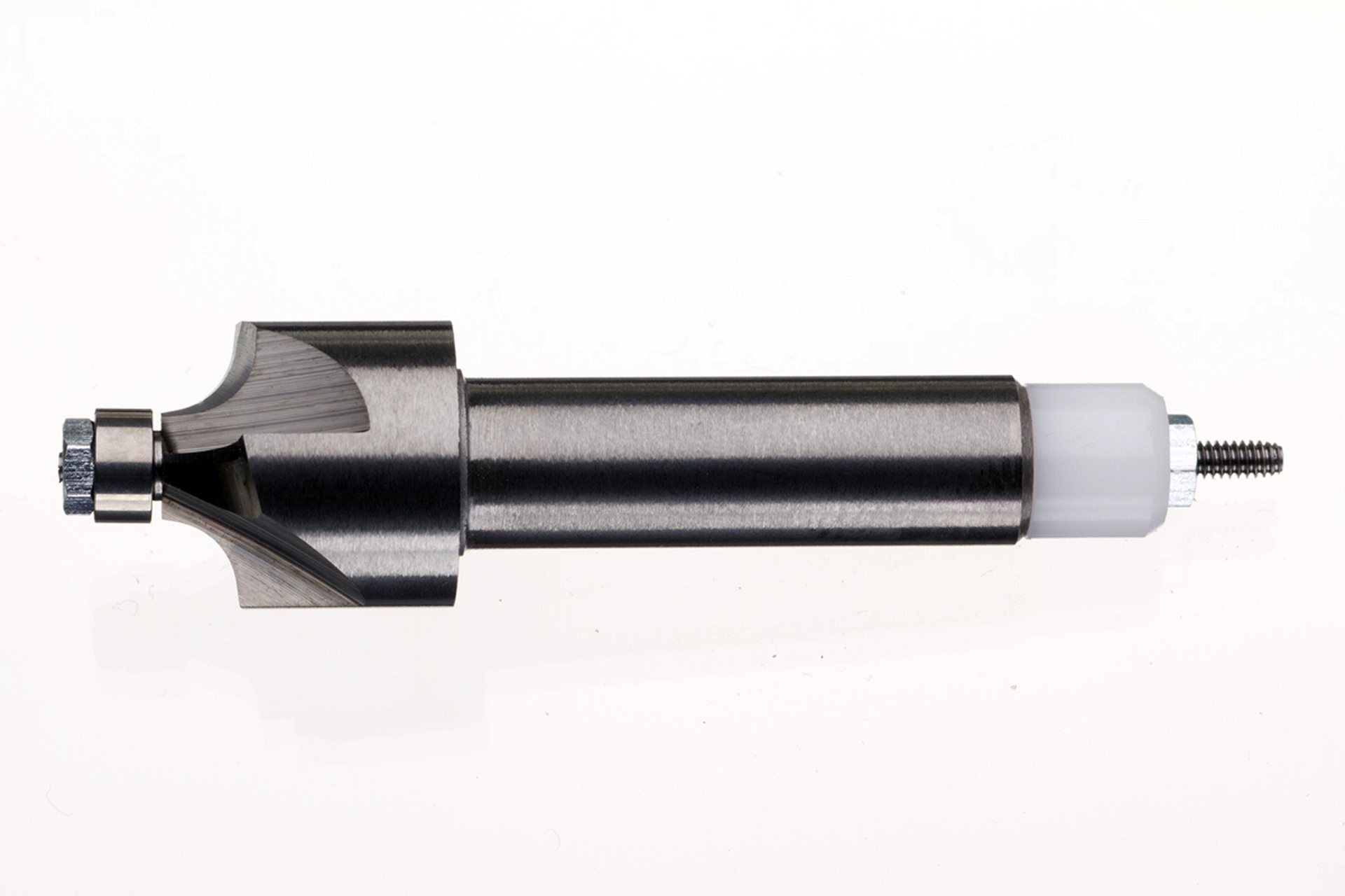 Radius carbide cutter with guide ball bearing / diameter 4 mm. FACETTE STAR