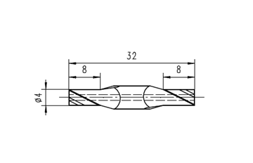 Bild von Zylindrischer Hartmetallfräser Ø 6mm / Ø 4mm