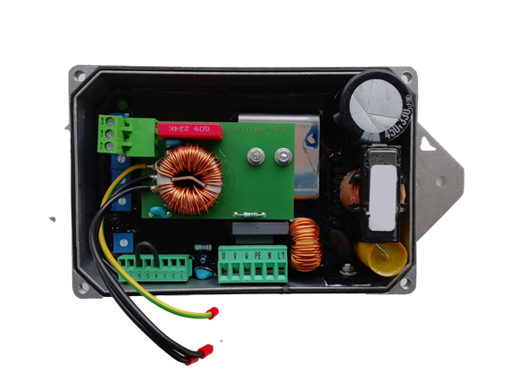 Bild von FU-V3-500Hz mit Grundplatte zu EFG / FS 300